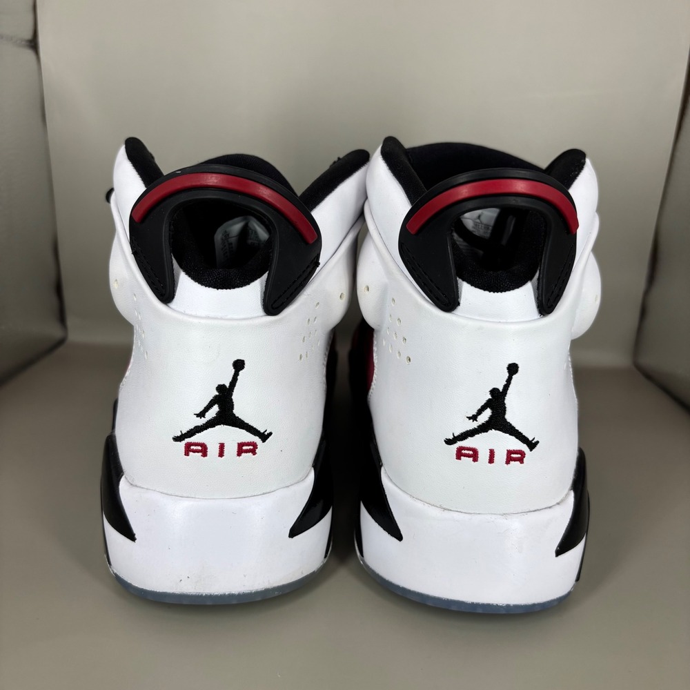 Jordan 6-17-23 Carmine Black White Red Shoes DM1159-006 Mens 5.5Y Womens 7 - Picture 4 of 7